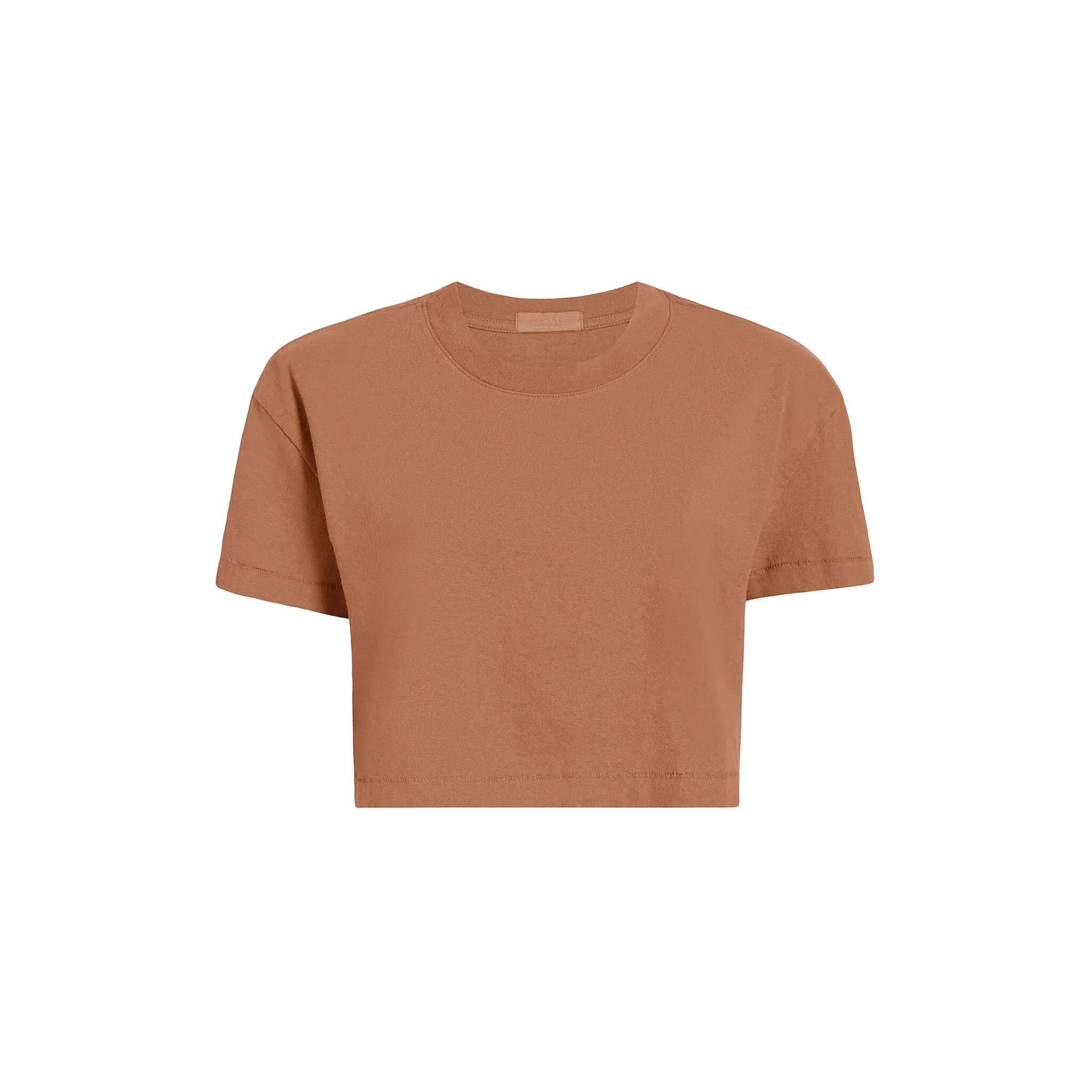 Women's Cropped Tee | Clay - nuuds | nuuds