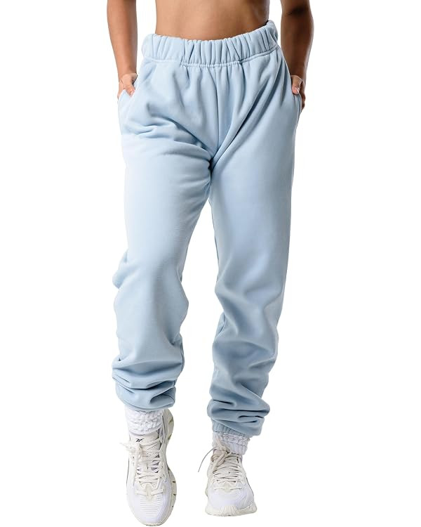 Kamo Fitness CozyTec High-Waisted Sweatpants for Women Baggy: Comfy Lounge Pants with Pockets Cra... | Amazon (US)