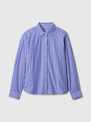 Oversized Shirt in Poplin | Gap Factory | Gap Factory