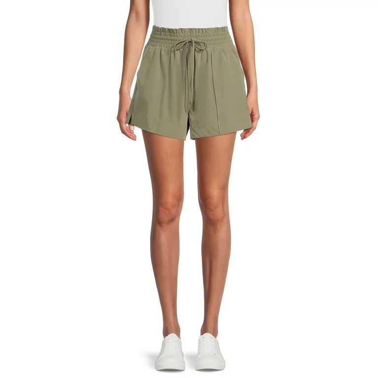 No Boundaries Juniors Seamed Stretch Shorts | Walmart (US)