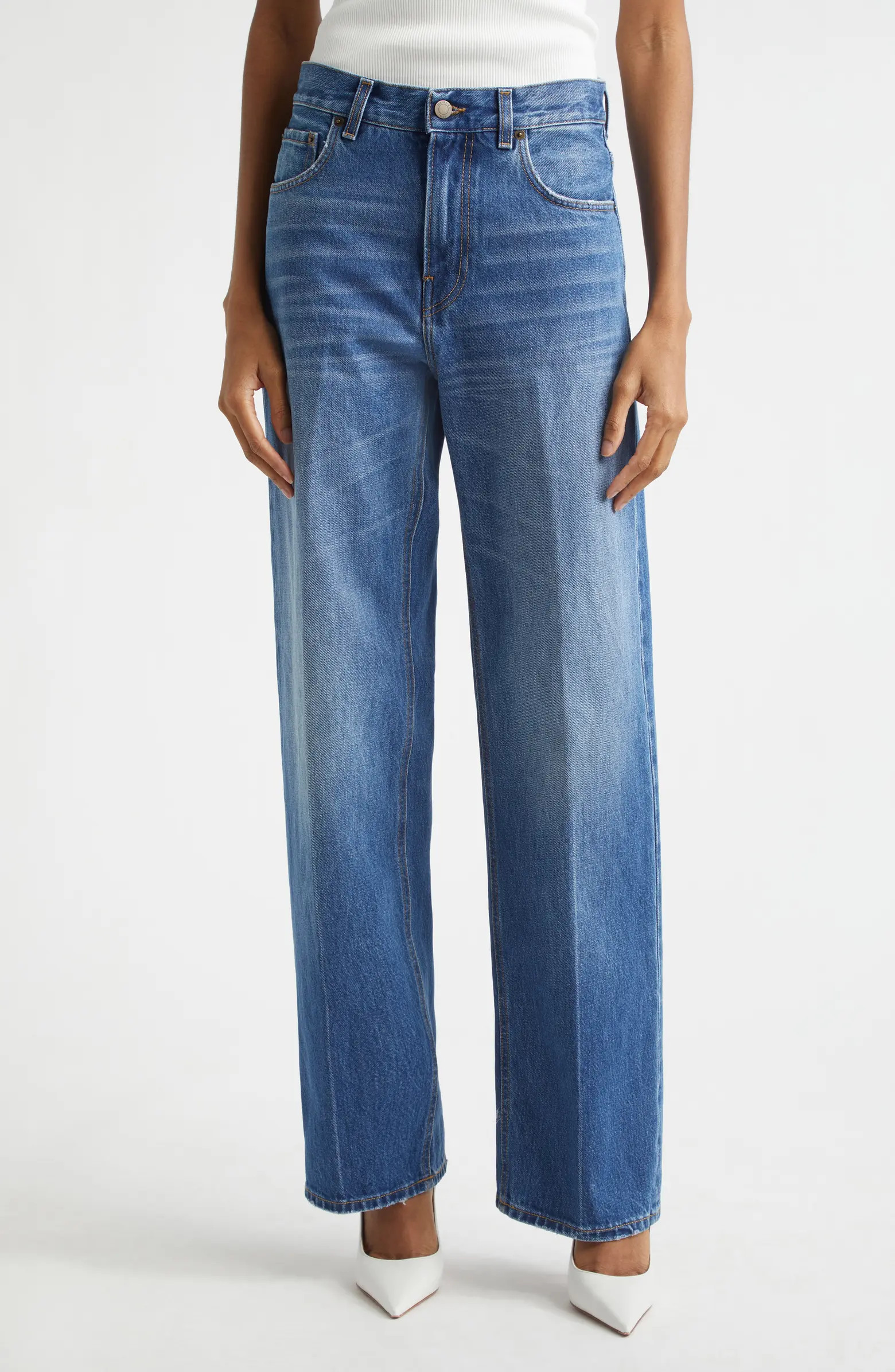 Bonnie Relaxed Straight Leg Jeans | Nordstrom