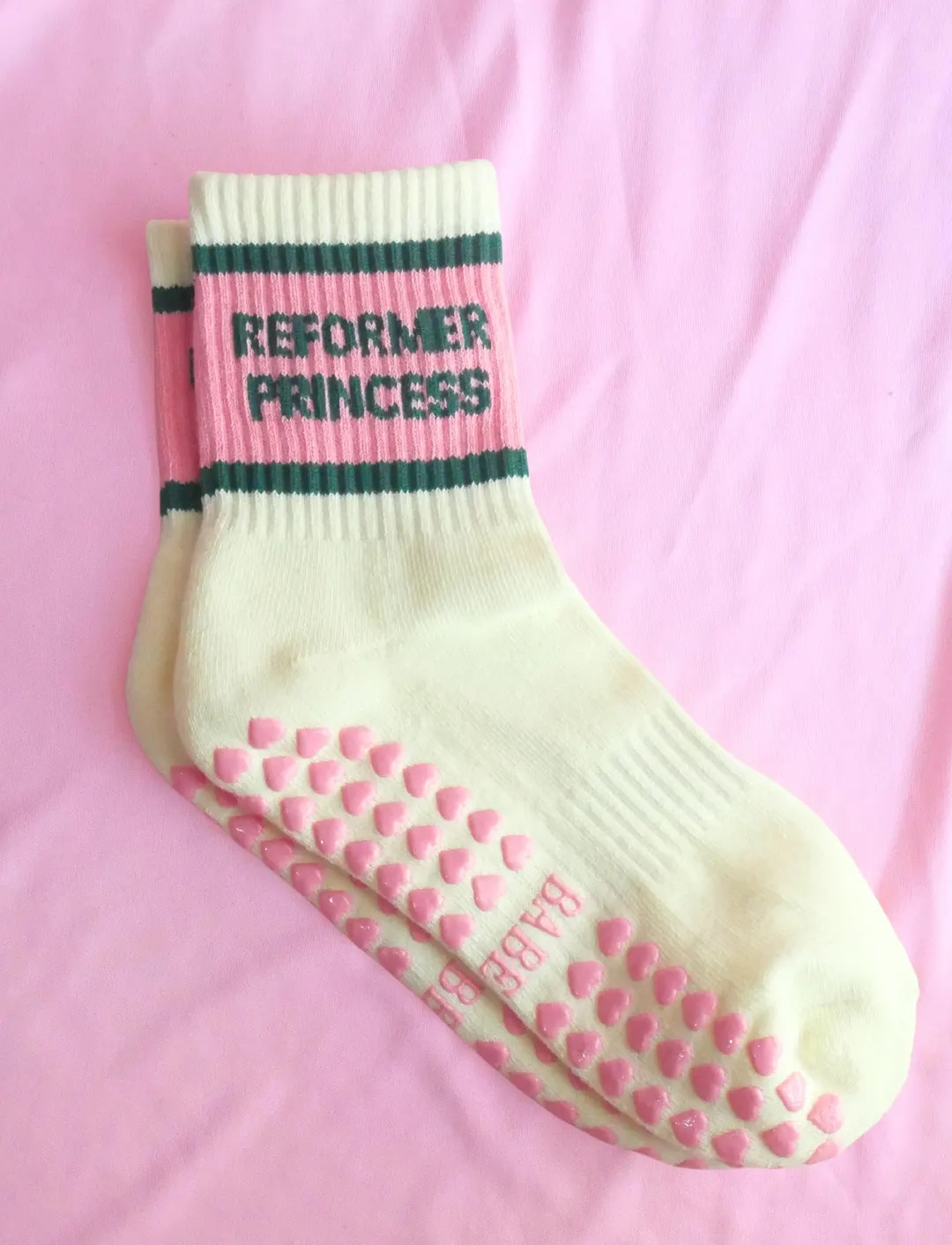 Reformer Princess Pilates Grip Socks, Vintage Stripes Fits US 5-10 / EU 35-41 - Etsy | Etsy (US)