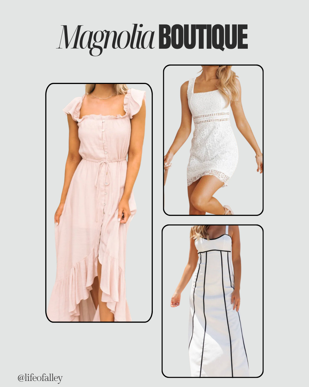 Three spring dresses I am loving from Magnolia Boutique. 

 #LTKSeasonal #LTKOver40 #LTKTravel