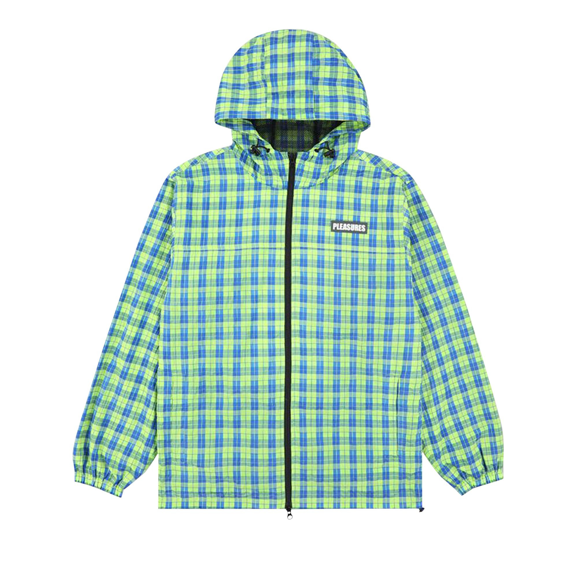 Pleasures Practice Hooded Jacket 'Neon' | Green | Men's Size XXL | GOAT