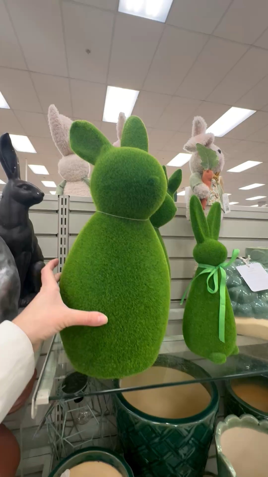 Cute Easter bunny 🐰🌿
These textured green bunnies are perfect for spring shelves and Easter decor. Simple, fresh and affordable decor idea.


#LTKhome #LTKspring #WalmartFinds #EasterDecor #SpringDecor #EasterBunny #AffordableDecor #HomeDecorFinds #WalmartHome #LTKunder50

#LTKSeasonal #LTKSpringSale #LTKHome