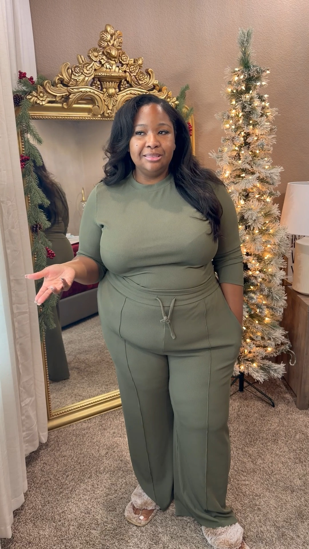 Plus size easy outfit idea! Perfect 2 piece set for running errands, and Walmart thing fur slippers under $9

✨I’m wearing a size XXL (size 20/22). Height 5’6

✨The set comes in over 15 colors! I have 6 😂

Amazon finds. Amazon fashion. Plus size fashion. Everyday outfits. Affordable fashion. Women’s fashion .

#LTKPlusSize #LTKFindsUnder50 #LTKootd