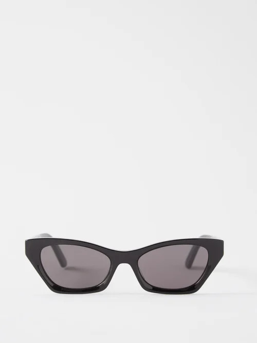 Dior - Diormidnight B1i Cat-eye Acetate Sunglasses - Womens - Black Grey | Matches (UK)