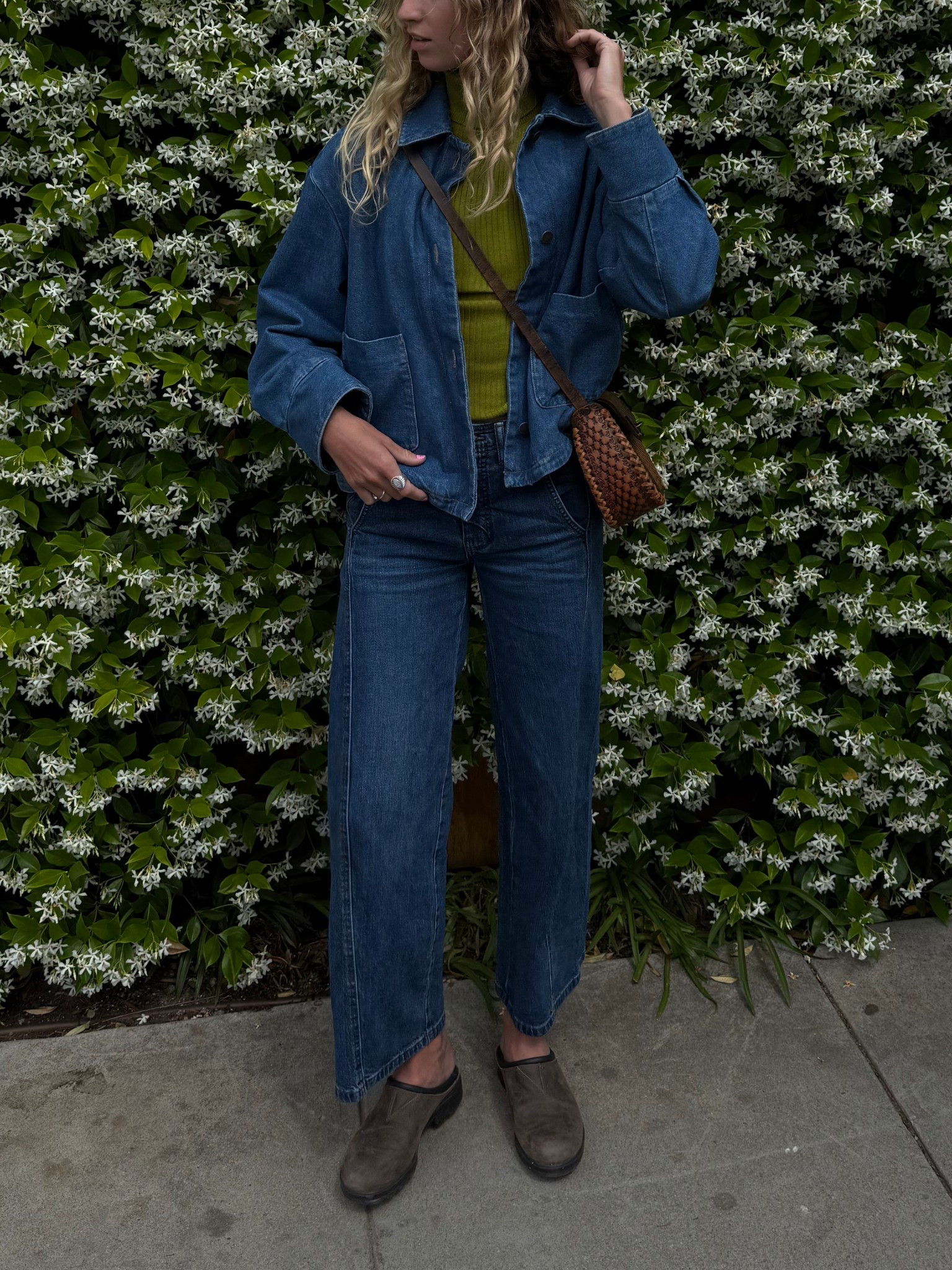 Canadian tuxedo! 