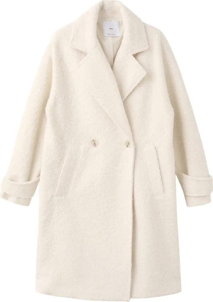 Lapels Bouclé Coat | Nordstrom