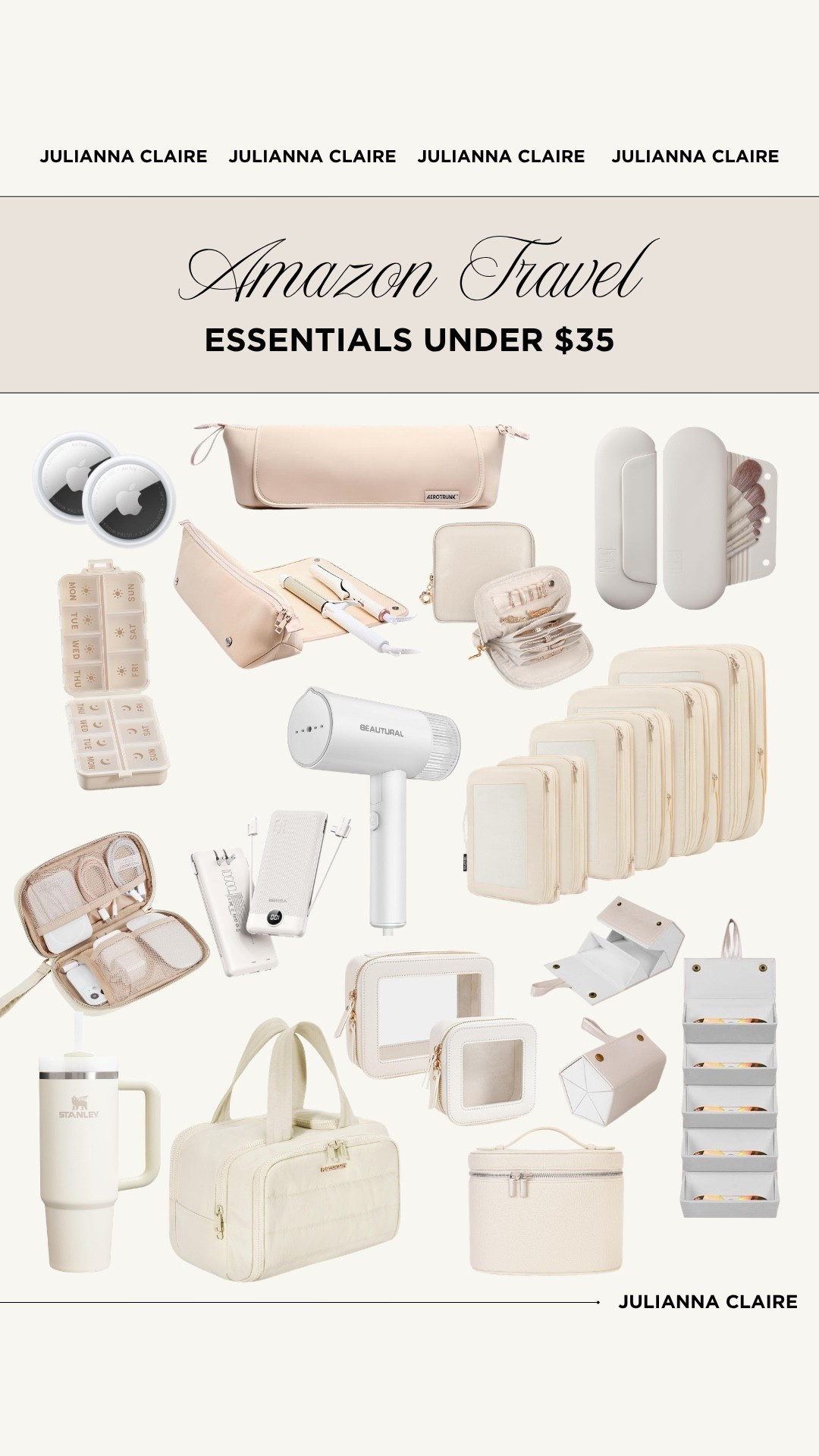 Amazon travel essentials under $35!

#LTKSeasonal #LTKTravel