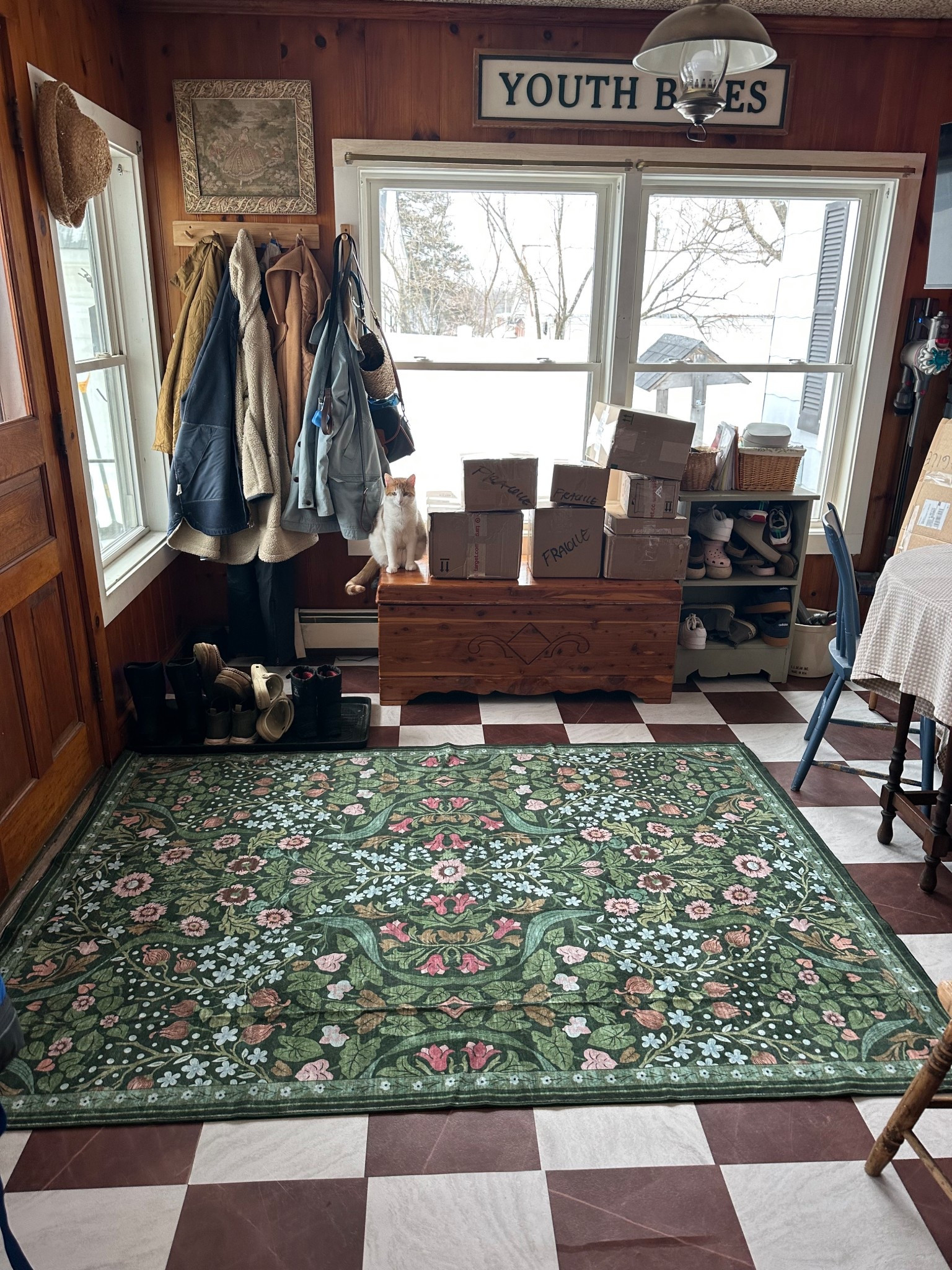 Cutie rug! 
I got 5x7