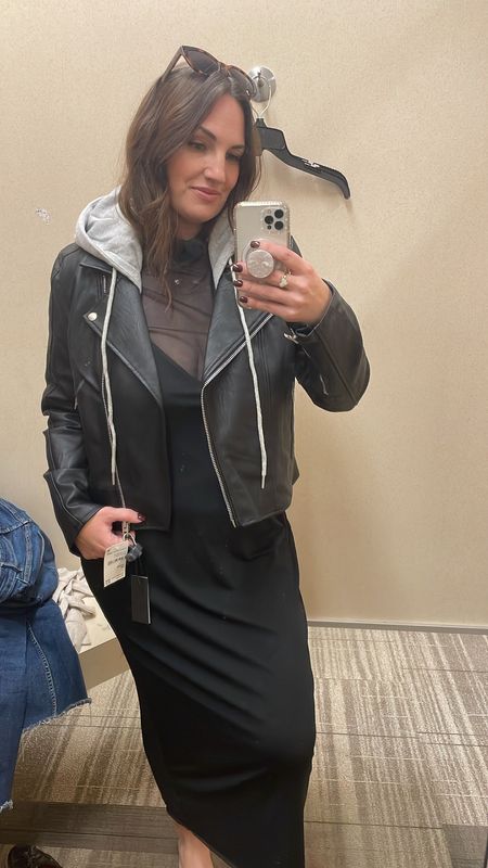 Did a little bday shopping at Nrack yesterday and snagged this AFRM black mesh dress for under $50! BUT what’s even more exciting is I hair saw they restocked more sizes in the Love by Design mesh dress I got last year for an event that y’all raved about - linking both (wearing XL) / (Large in jacket)

#LTKfindsunder50 #LTKover40 #LTKmidsize