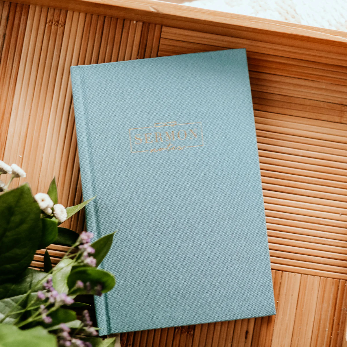 Sermon Notes Journal - Teal | The Daily Grace Co.