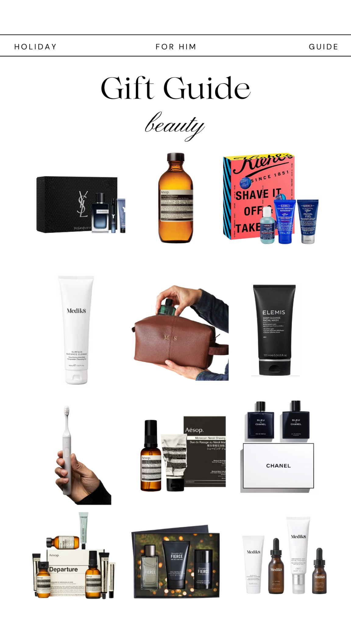 The best beauty gifts for him!

#LTKuk #LTKeurope #LTKgiftguide