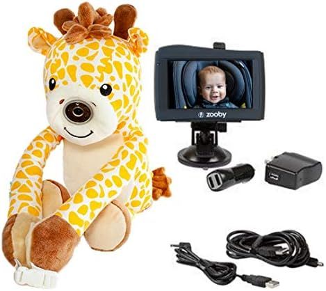 zooby kin Quick Glance Wireless Video Baby Monitor for Car, Home, Anywhere! Truly Portable Plush ... | Amazon (US)