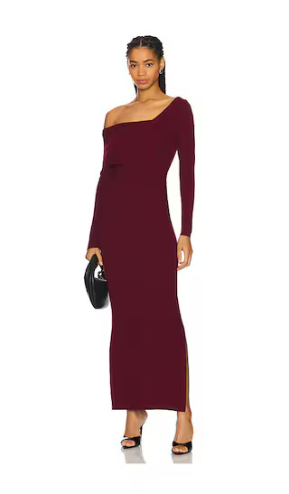 Sylvie Maxi Dress in Crimson | Revolve Clothing (Global)