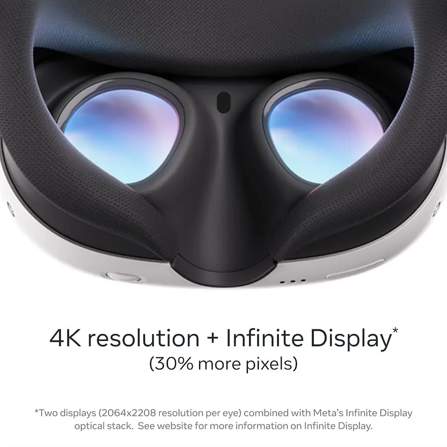 Quest 3 512GB — Dive into Mixed Reality — Get a 3-Month Trial of Meta Horizon+ Included - Whi... | Best Buy U.S.