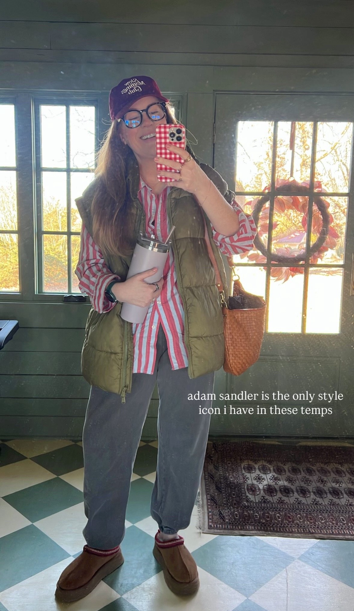 Very cold temps in the south! Have to bring out my favorite bubble vest! 

#LTKootd #LTKmorningroutine #LTKmomlife