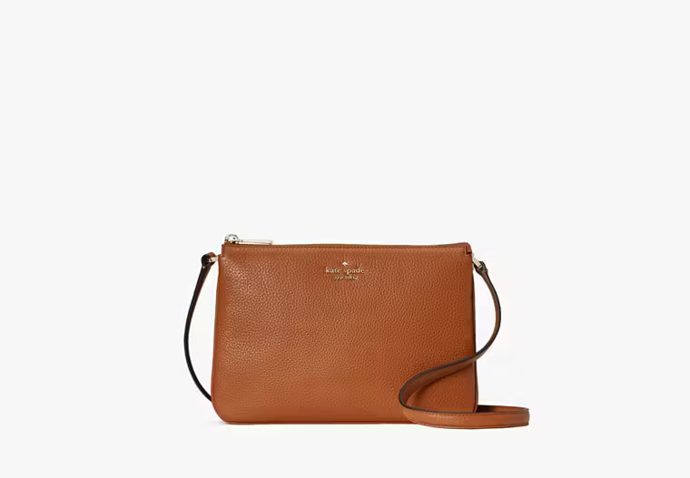 Leila Triple Gusset Crossbody | Kate Spade Outlet