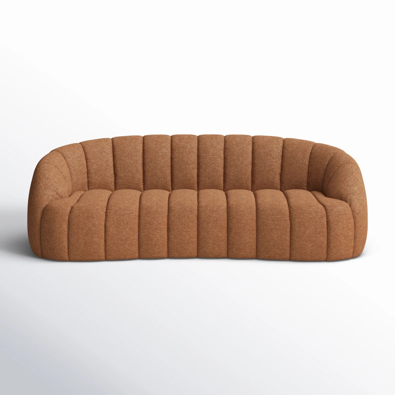 Coco 100" Wide Upholstered Sofa, Ginger | AllModern