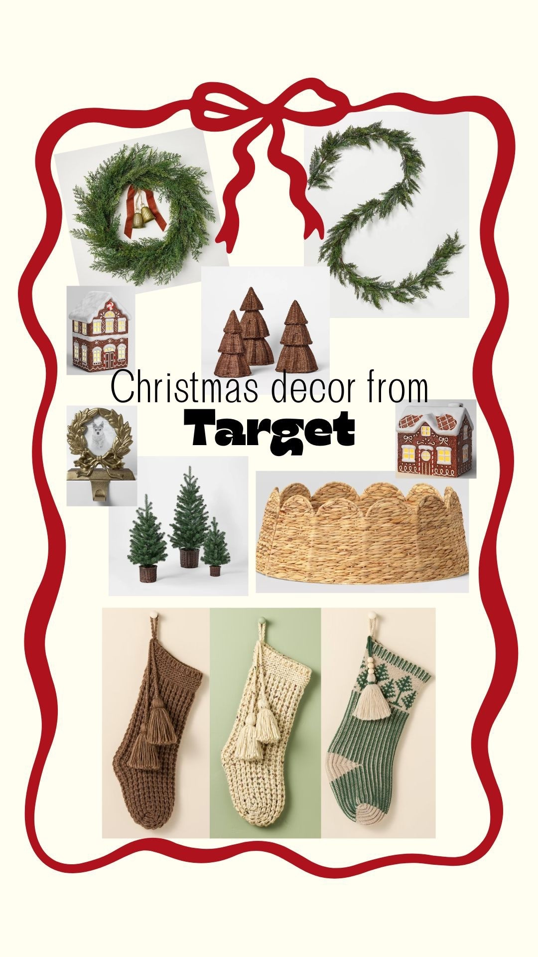 Christmas decor from target 🎄

#LTKSeasonal #LTKHoliday #LTKHome
