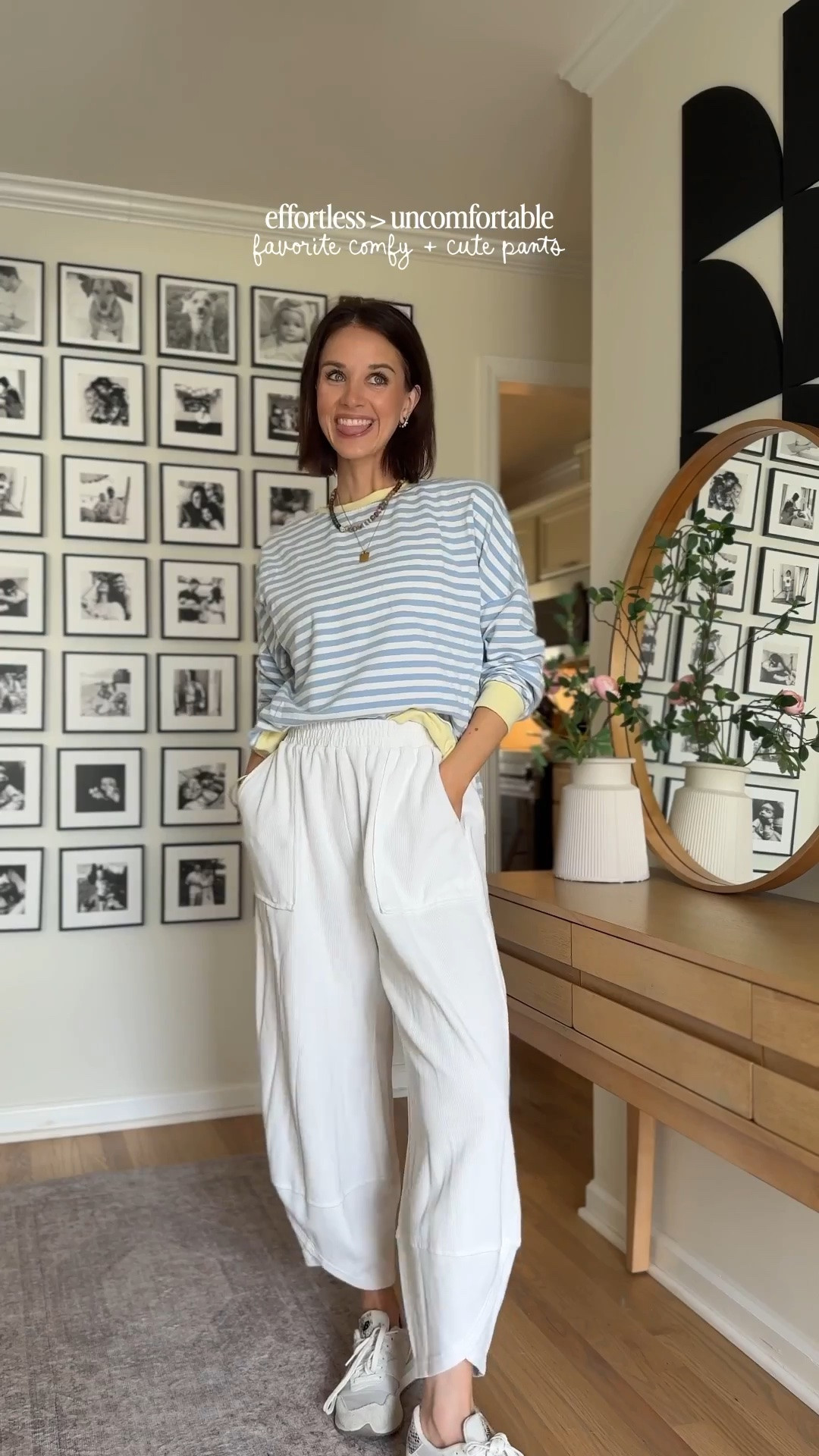 Comfy pants : wearing medium in farm rio (need a small), and the others a small. If you’re in between sizes, you could get away with sizing down! 

Mom style // spring outfits // summer outfit inspo // summer picks // summer fashion // trendy summer fashion // Hallie ragan

#LTKootd #LTKmomlife #LTKgrwm