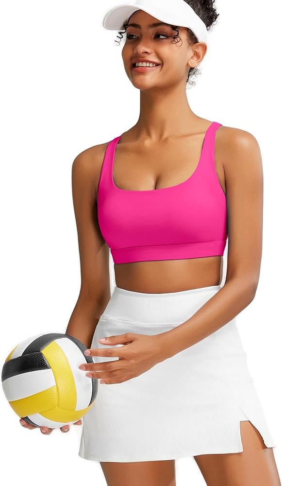 RUNNING GIRL Sports Bra for Women High Support, Molded Cup High Impact Sports Bras for Women with... | Amazon (US)