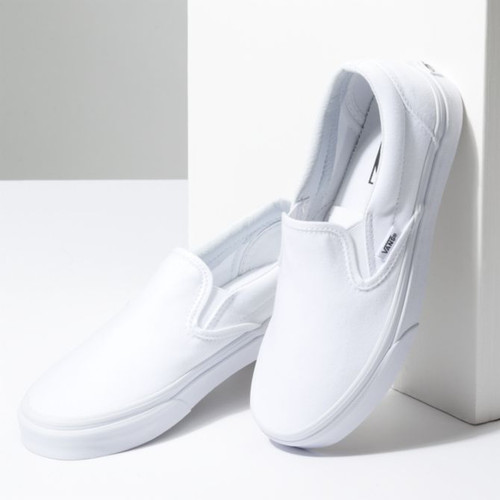 NEW IN THE BOX VANS CLASSIC SLIP-ON TRUE WHITE VN000EYEW00 FOR WOMEN  | eBay | eBay US