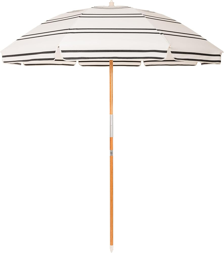 Business & Pleasure Co. Rio Umbrella Scalloped Brim For Beach, Patio or Picnic - 6' Boho Beach Um... | Amazon (US)