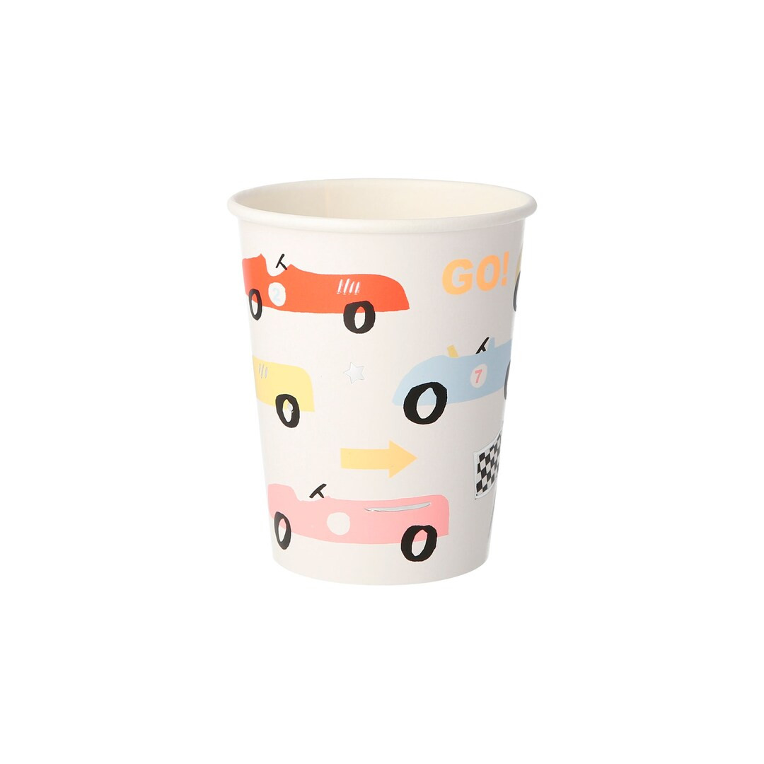 Race Car Party Cups (x 8) | Etsy (US)