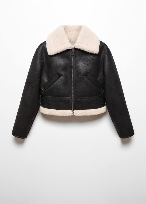 Blouson court double face | MANGO (FR)