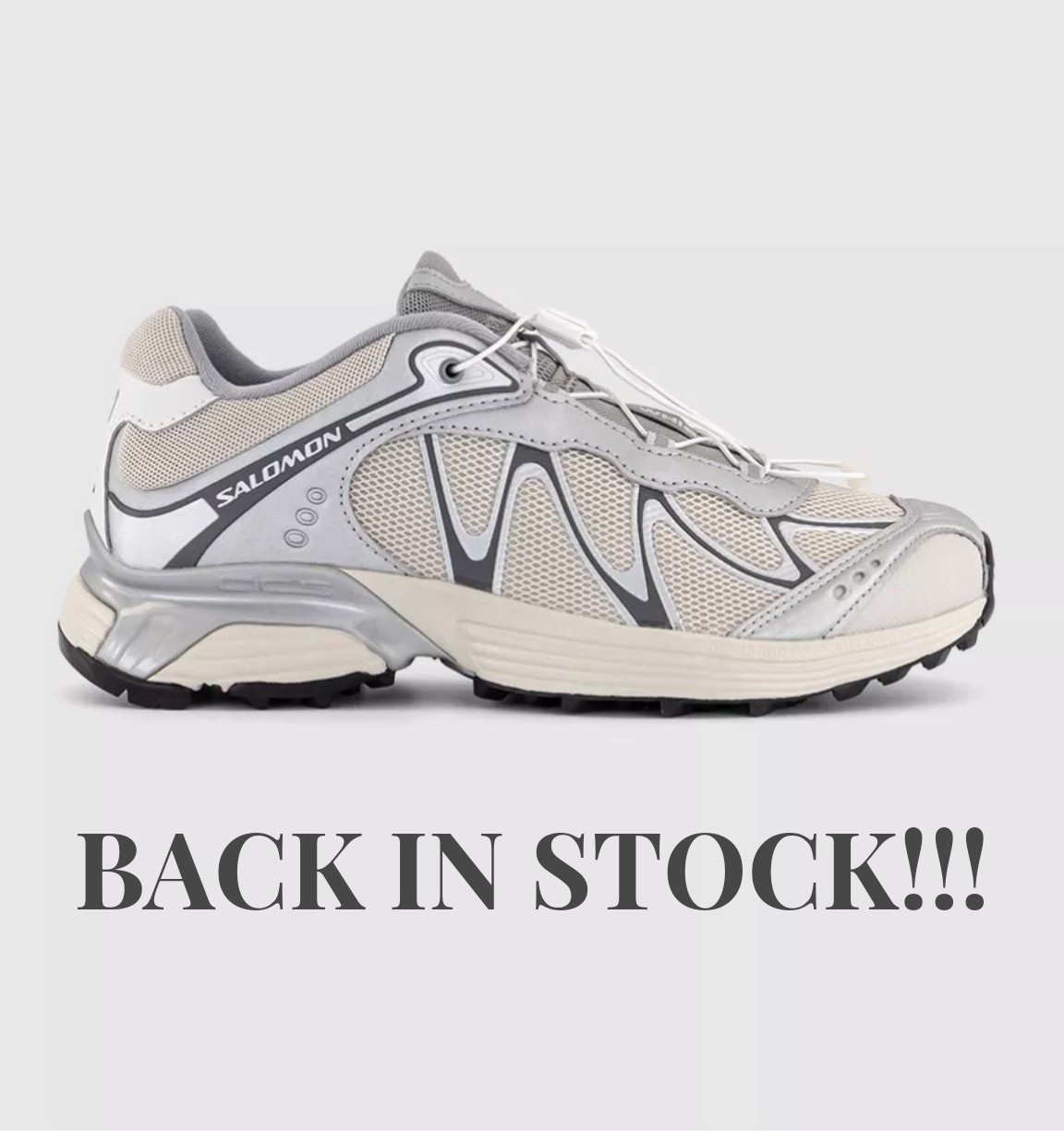 The perfect Soloman spring colourway we were all drooling over are back in stock guys! I ordered my usual size 5. They still had some sizes when I checked earlier so be quick! #trainers #sneakers 
