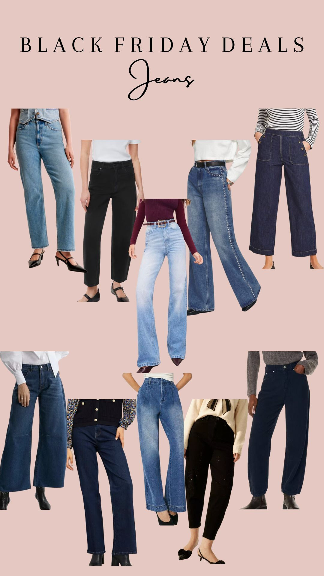 Black Friday Deals- The Best Jeans 


Barrel Leg Jeans, Wardrobe Staples, Blue Jeans, Jeans Styling, Autumn Winter Outfits, Highstreet Jeans, Straight Leg Jeans, Winter Outfits 

 

#LTKwinter #LTKCyberWeek #LTKstyletip