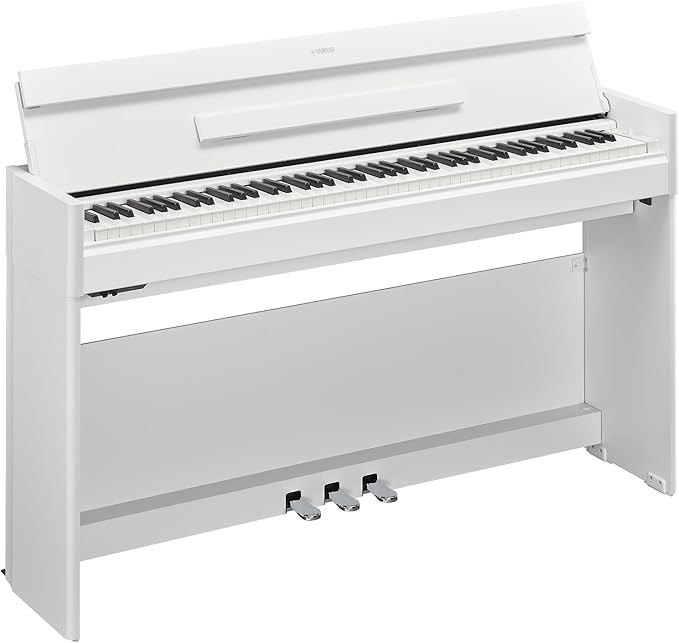 Yamaha YDPS55 Arius Series Slim Digital Console Piano, White, 88-Key | Amazon (US)