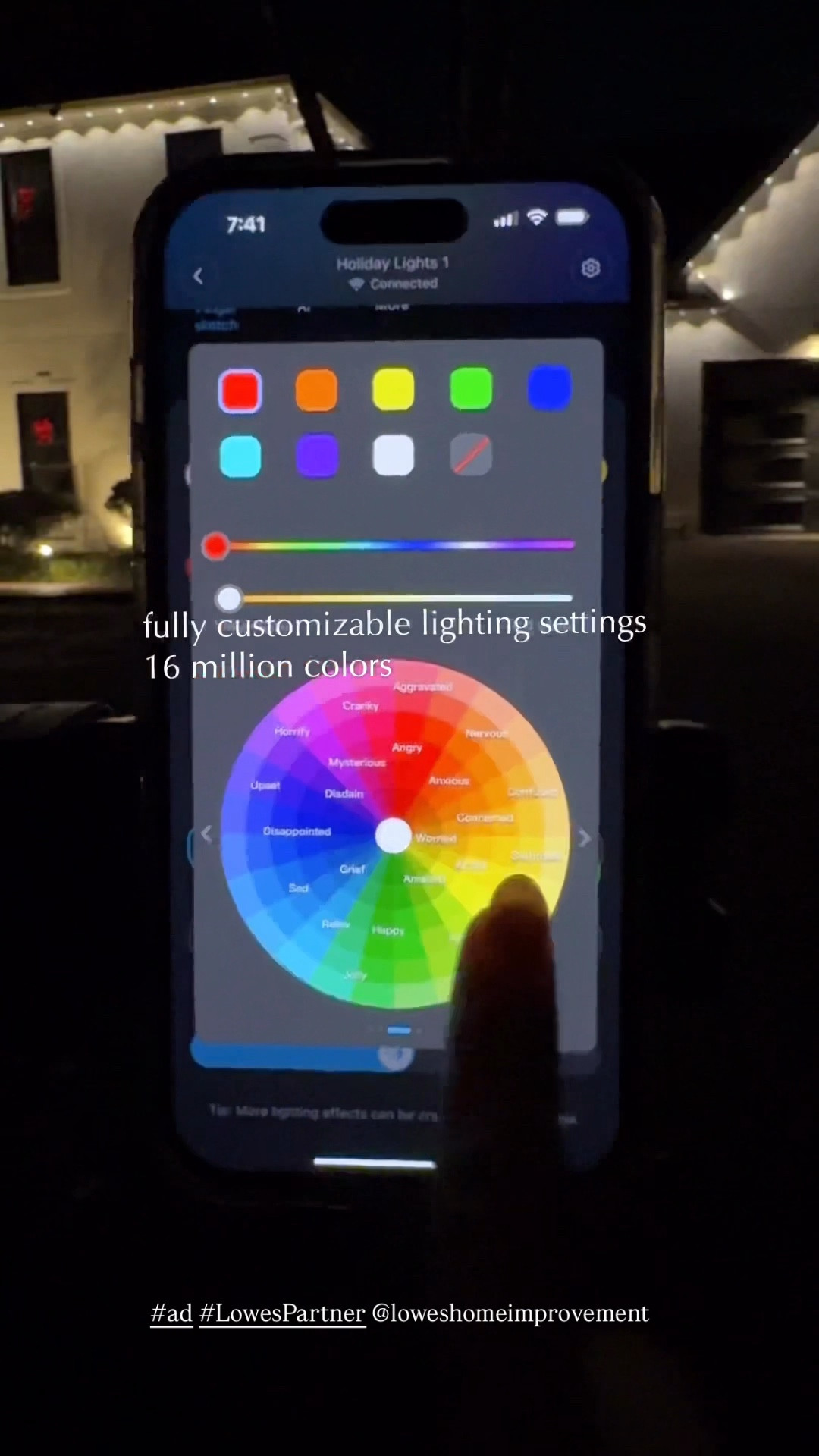 Found these permanent outdoor lights at Lowe’s that go up once and stay forever!
They are controlled via app or voice, have multiple different ‘scenes’ for various
holidays that you can use year round or simply just use them in solid warm white! The
setup is super easy and cost a fraction of the price of professional holiday lighting!




outdoor lights, holiday décor Christmas holiday decorating, holiday lights, Lowes finds  
#ad #LowesPartner @loweshomeimprovement @shop.ltk #liketkit #ltkhome #ltkholiday
#ltkseasonal #paidlinks