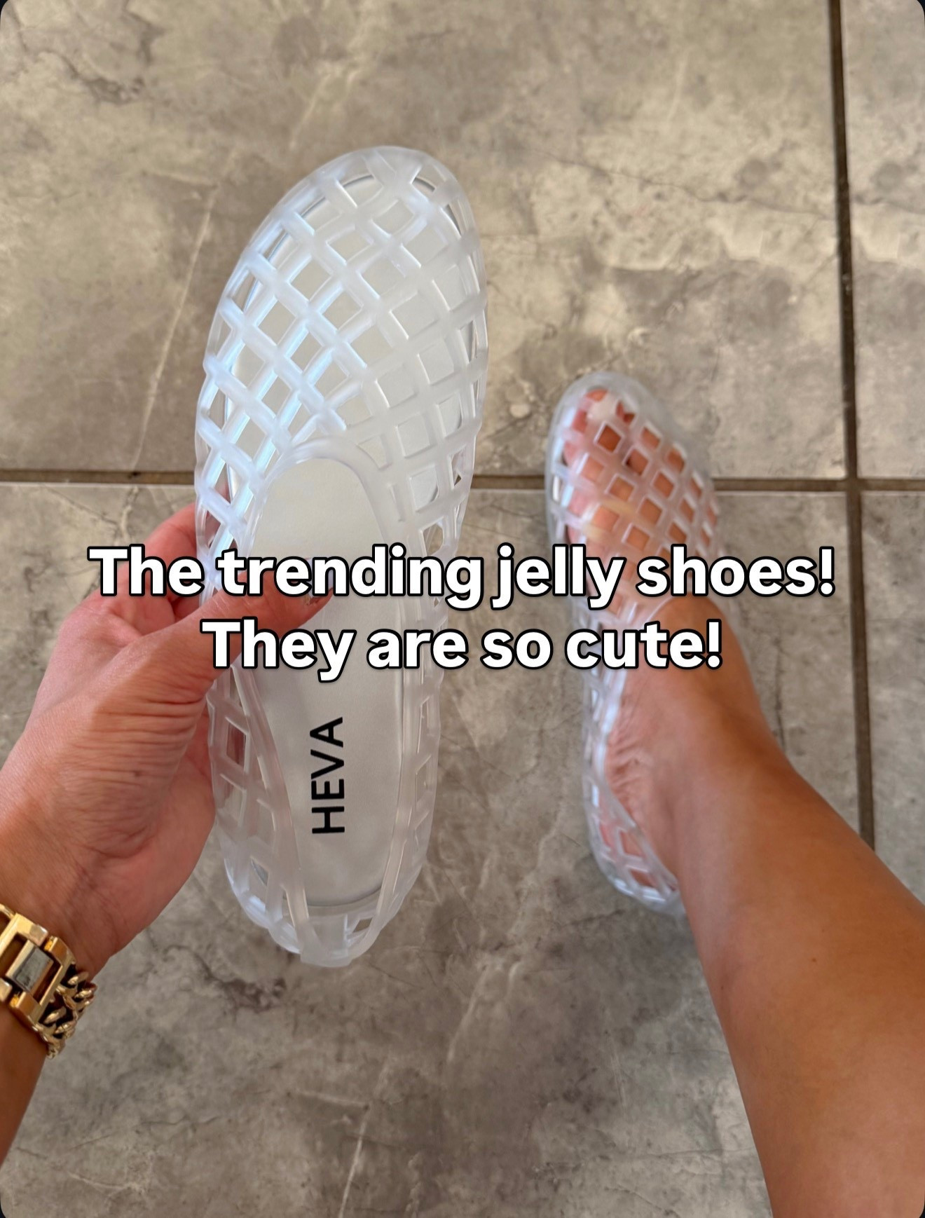 These are so cute - they’re not made for too much walking though, jelly is jelly 🤷🏻‍♀️ 

#LTKMidsize #LTKSeasonal #LTKootd