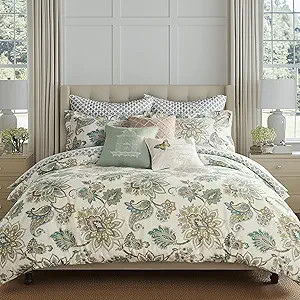 Levtex Home - Grey Palladium Comforter Set - King Comforter (106x94in.) + Two King Pillow Cases (... | Amazon (US)