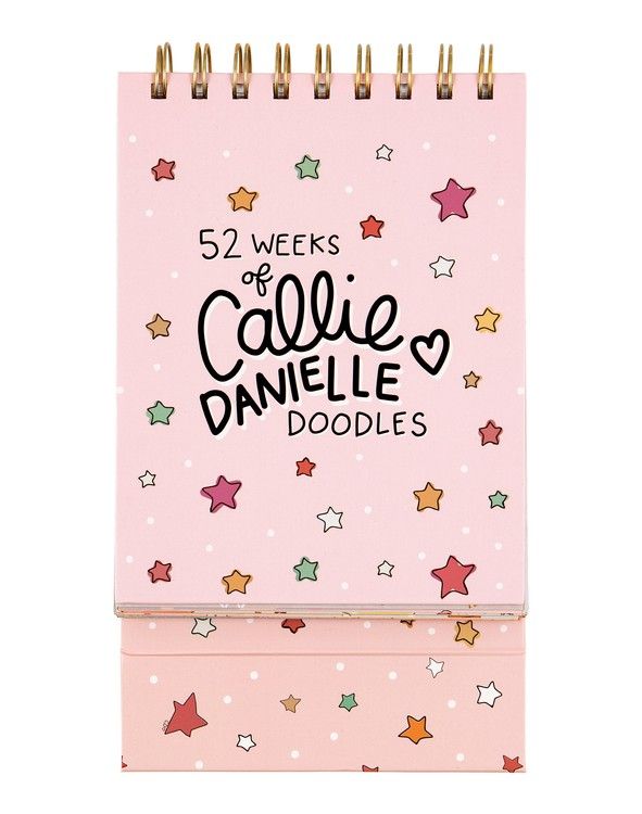 52-Week Flip Desk Calendar | Callie Danielle