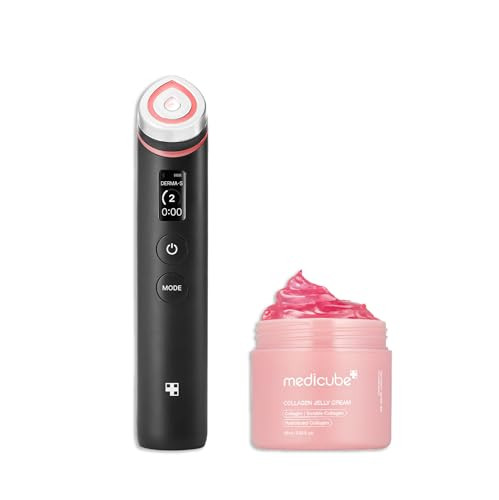 medicube Booster Glow Duo for Poreless Radiance: Age-R Booster Pro (Black) and Collagen Jelly Cre... | Amazon (US)