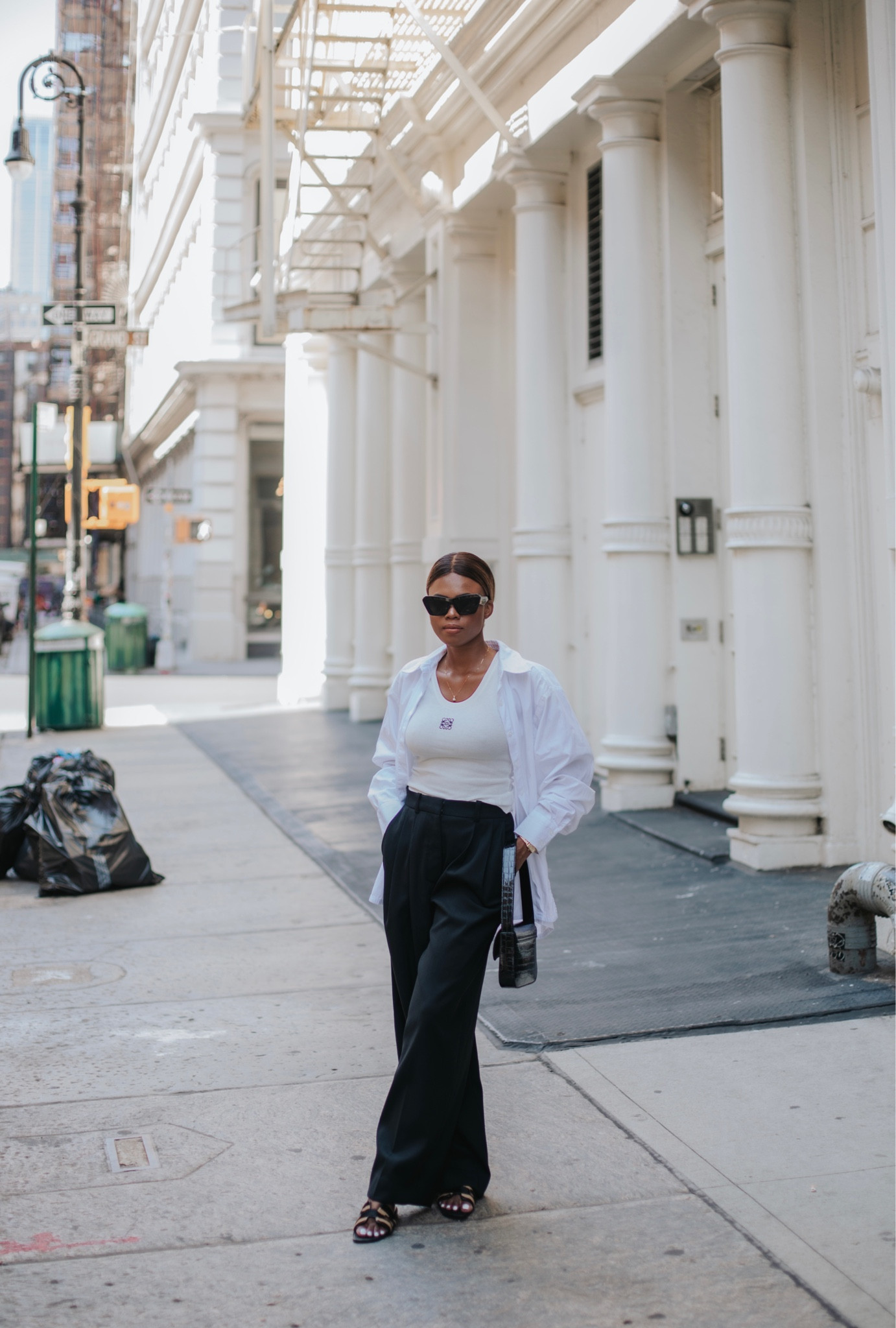 The trash bags are unpaid actors 
People visiting NYC always like to tell me how dirty the city is and I always try to remind them it’s part of its Charm. They don’t call it concrete jungle for nothing

How often do you defend your city 🏙 ? 

#LTKSeasonal #LTKstyletip #LTKworkwear