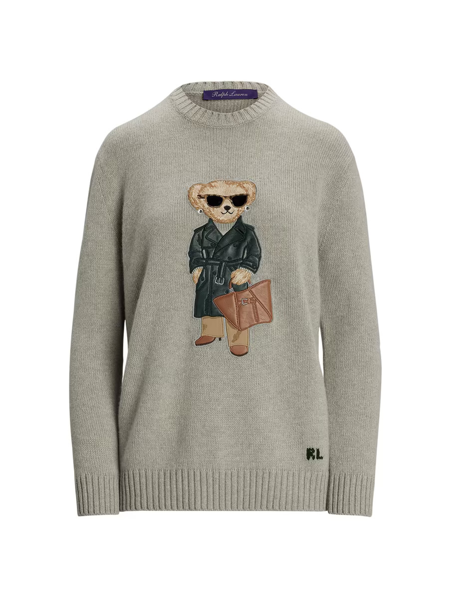 Polo Bear Cashmere Sweater | Saks Fifth Avenue