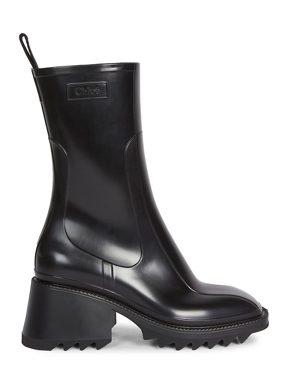 Women's Betty PVC Rain Boots - Black - Size 7 | Saks Fifth Avenue