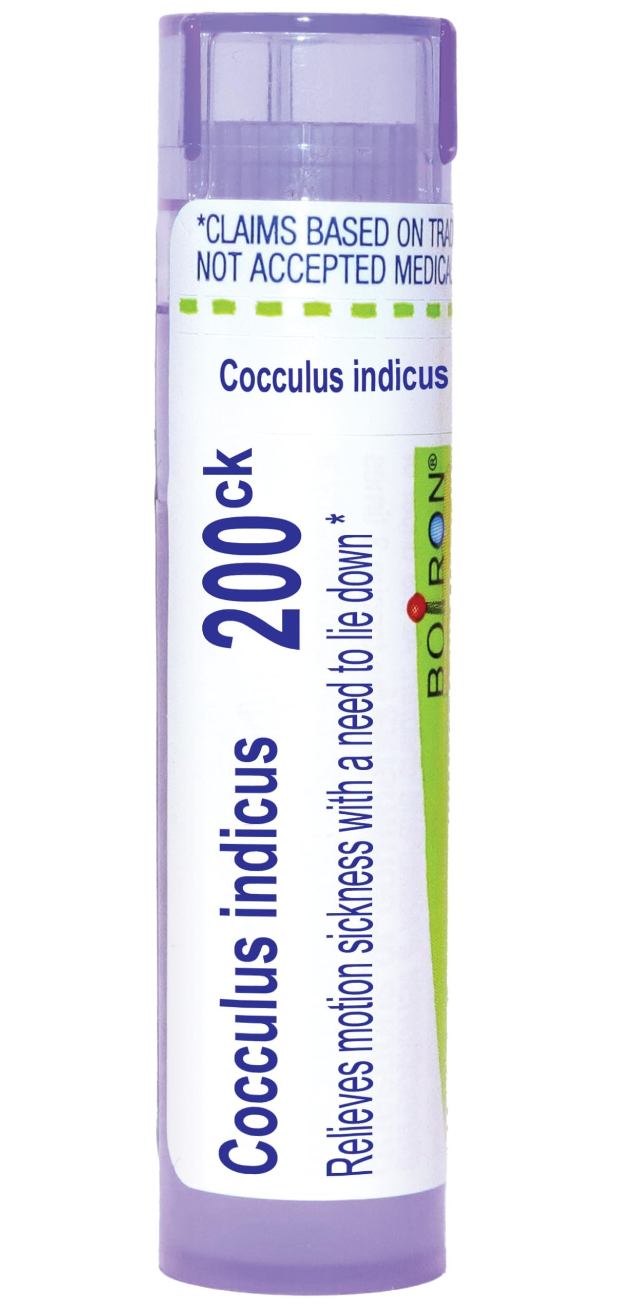Boiron Cocculus Indicus 200Ck Homeopathic Medicine for Motion Sickness - 80 Pellets | Amazon (US)