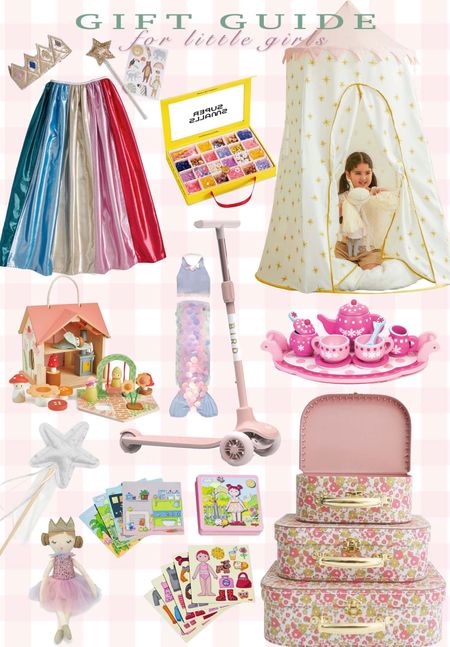 Gift guide, girl gift guide, little girl gift guide, toddler girl gift idea

#LTKunder50 #LTKHoliday #LTKGiftGuide