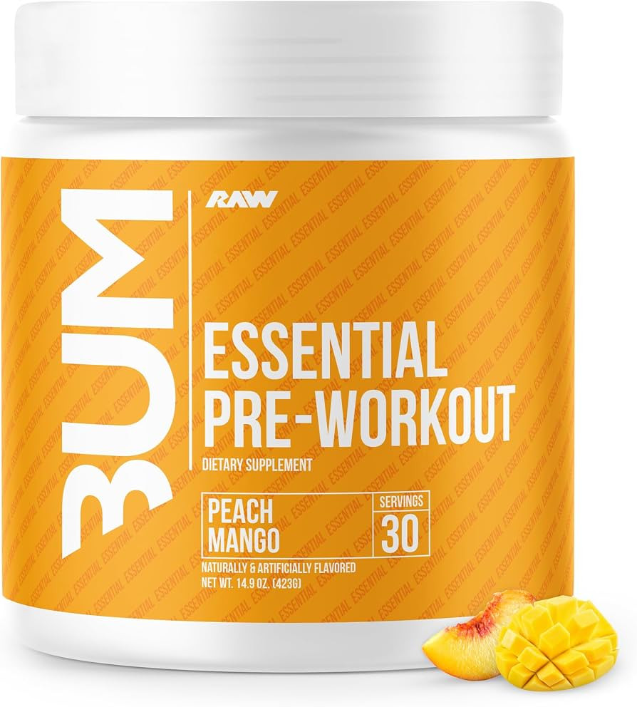 RAW Nutrition - Essential Pre - Chris Bumstead Pre Workout Formula, Sports Nutrition Pre-Workout ... | Amazon (US)