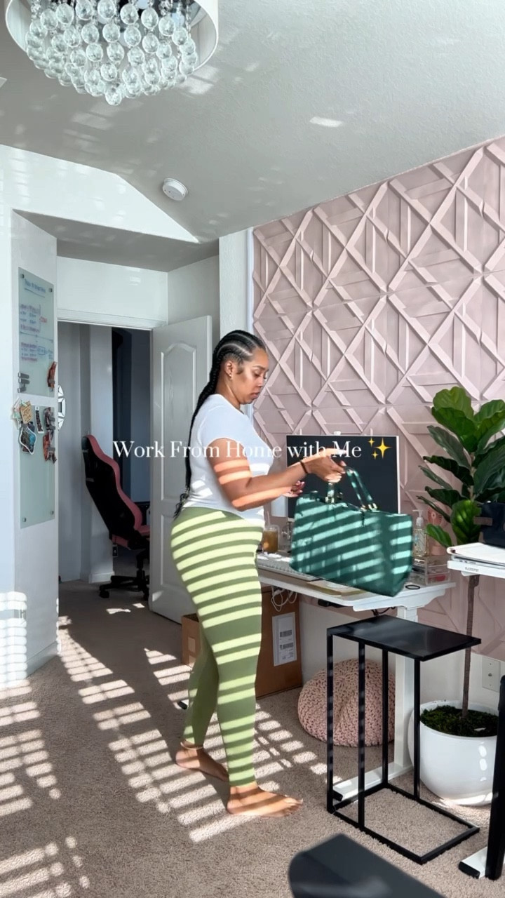 Work from Home with Me 🖥️

Linked all of my office goodies ✨

#homeofficedecor #homeoffice #wfhlife #wfhsetup #productivitysetup #amazonofficefinds #amazonhome #standingdesk #paidlink 
Home office finds | home office | amazon finds | amazon home office finds | work from home | work remote | wfh 

#LTKmidsize #LTKworkwear #LTKhome