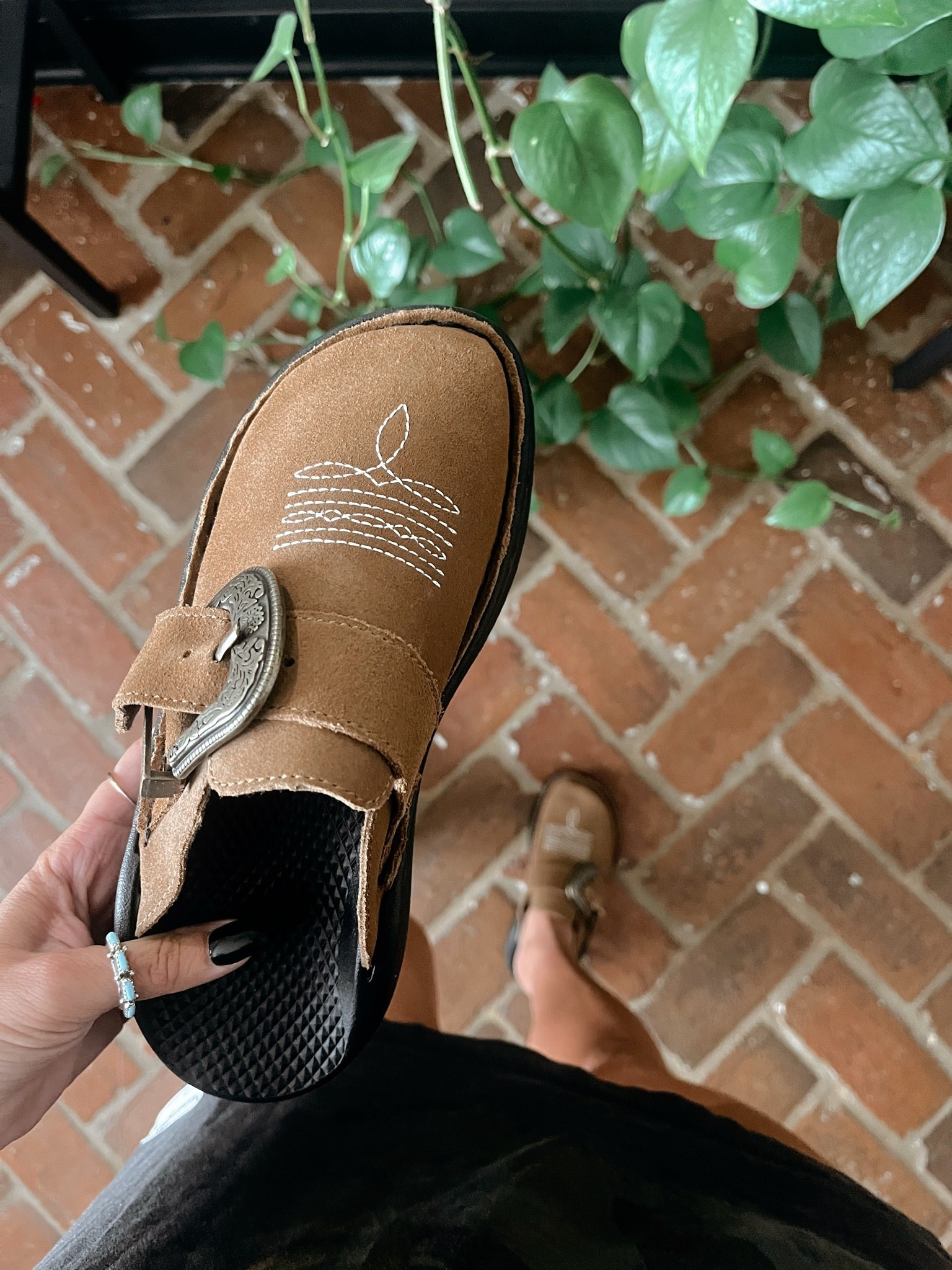 Just received the cutest little western style clogs! Very comfy! Size up if between

#LTKootd #LTKgrwm #LTKSeasonal