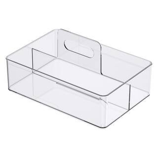 Clear Storage Caddy with Handle by Simply Tidy™ | 11" x 7" x 6" | Michaels® | Michaels Stores