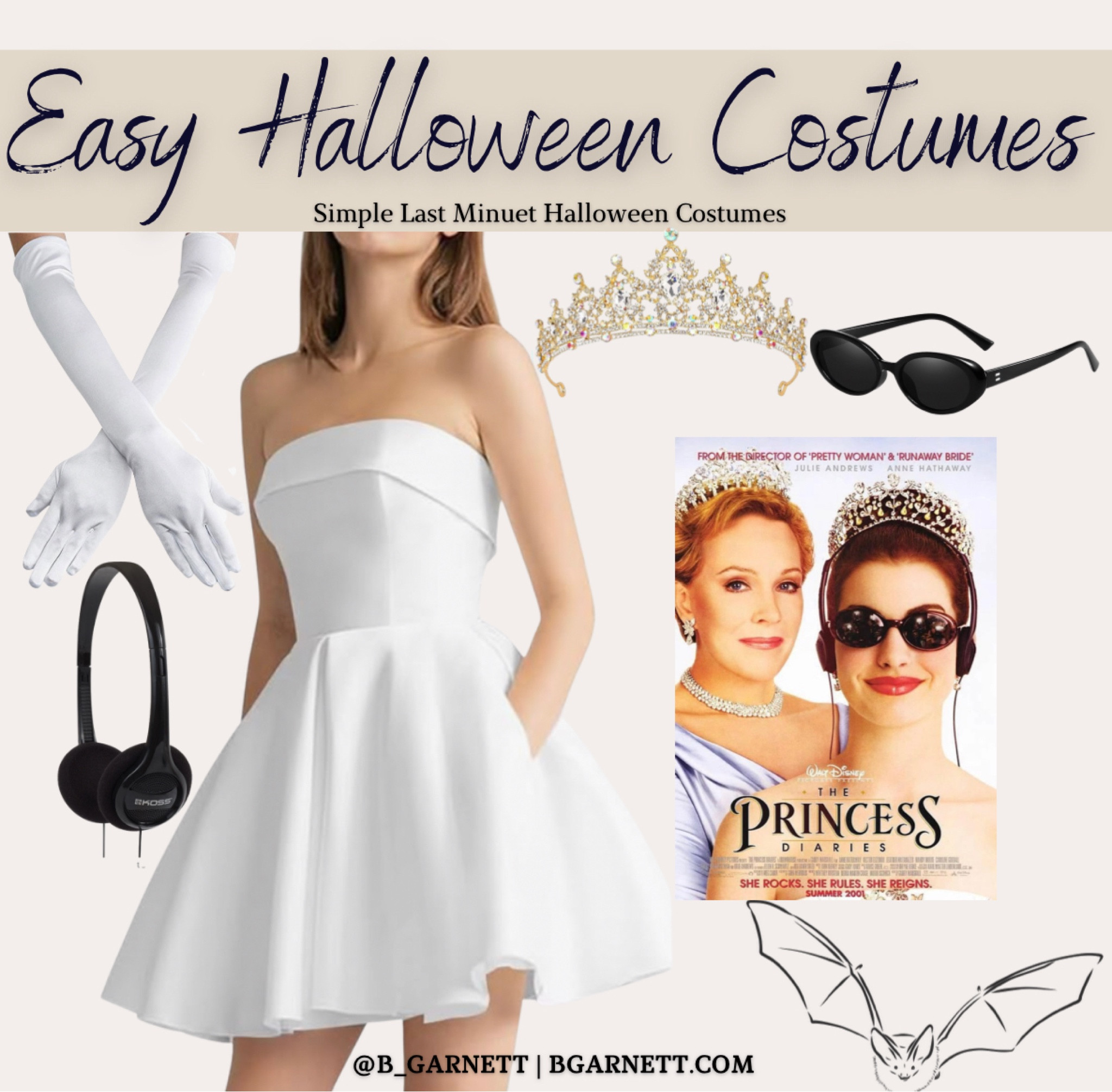 Easy halloween costume idea that you may actually wear in your real life 

Princess Diaries | Mia Thermopolous 

#LTKfindsunder100 #LTKHalloween #LTKxPrime
