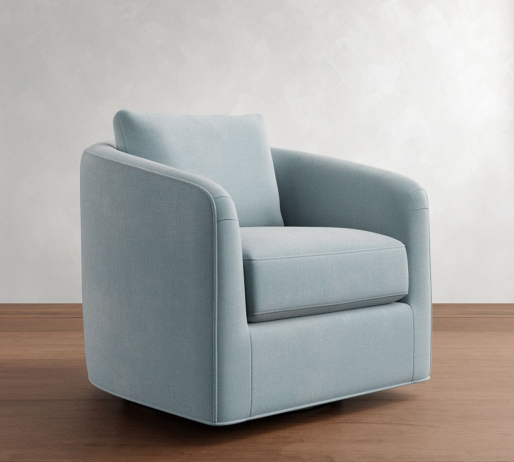Remmy Swivel Chair | Pottery Barn (US)